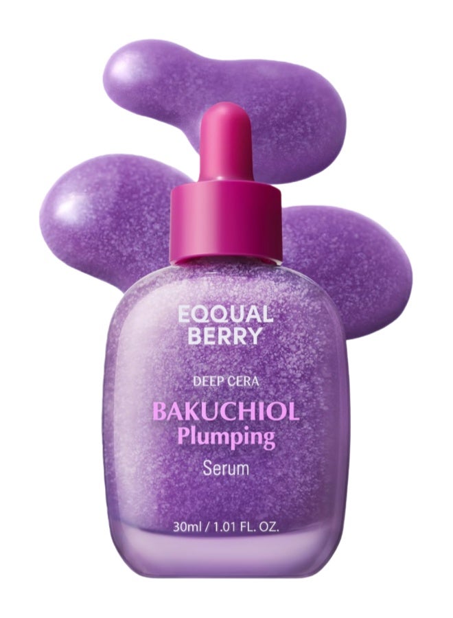 إيكوال بيري سيروم باكويول المليء – مثبط المسام والتجاعيد | بديل الريتينول للبشرة الحساسة | يعزز الصلابة والمرونة مع السيراميد، 1.01 أونصة / 30 مل - Image 1